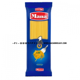 ماکارونی اسپاگتی (سایز 1.4) 1000 گرمی مانا
