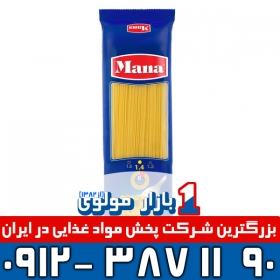 ماکارونی اسپاگتی500 گرمی (1.4) مانا